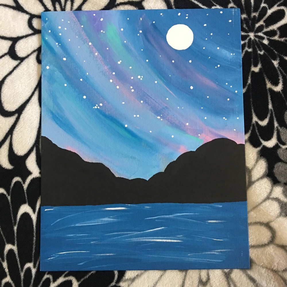 Acrylic painting